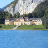 Unser Schulgebäude am Wolfgangsee